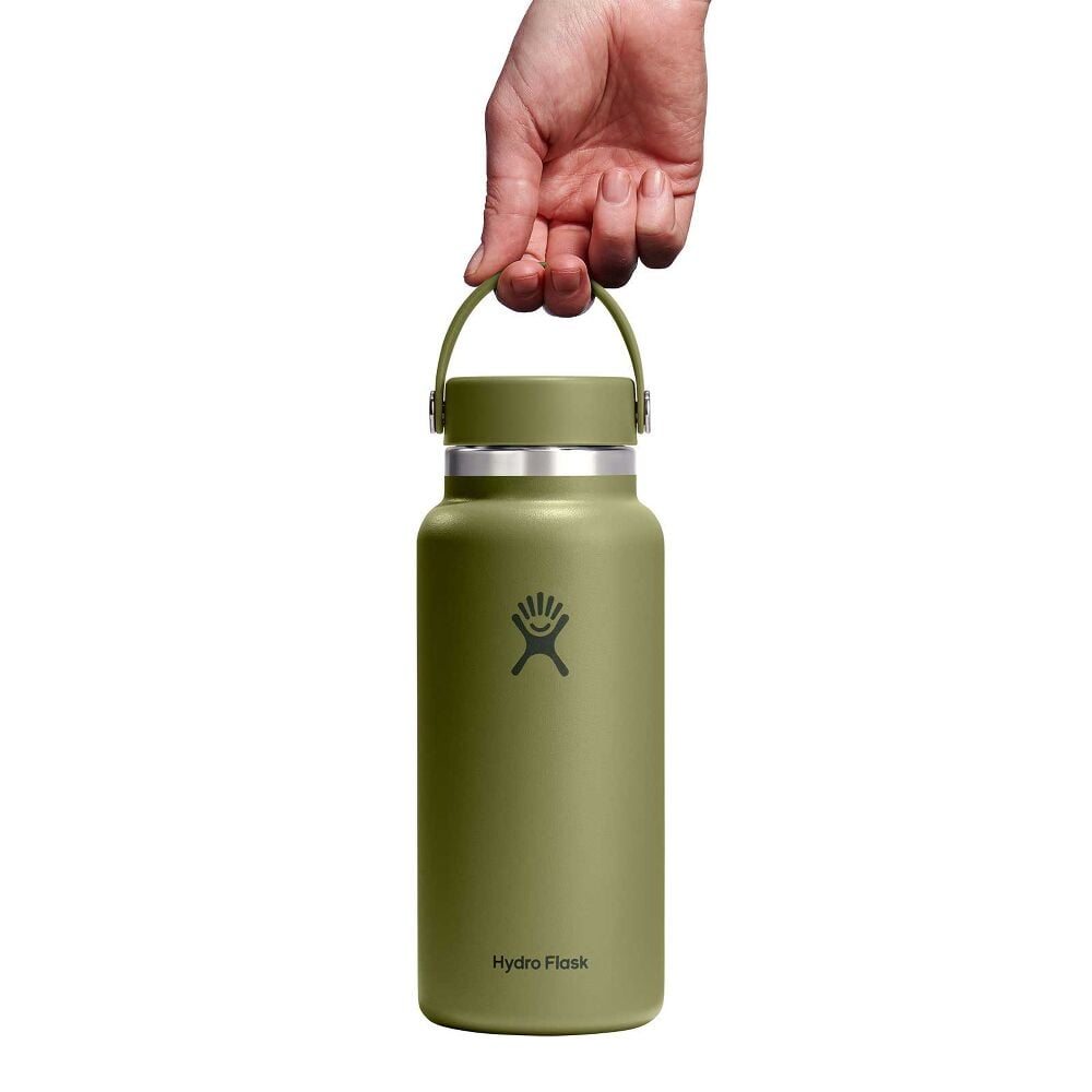 32 oz Wide Mouth Bottle - Palmer Green